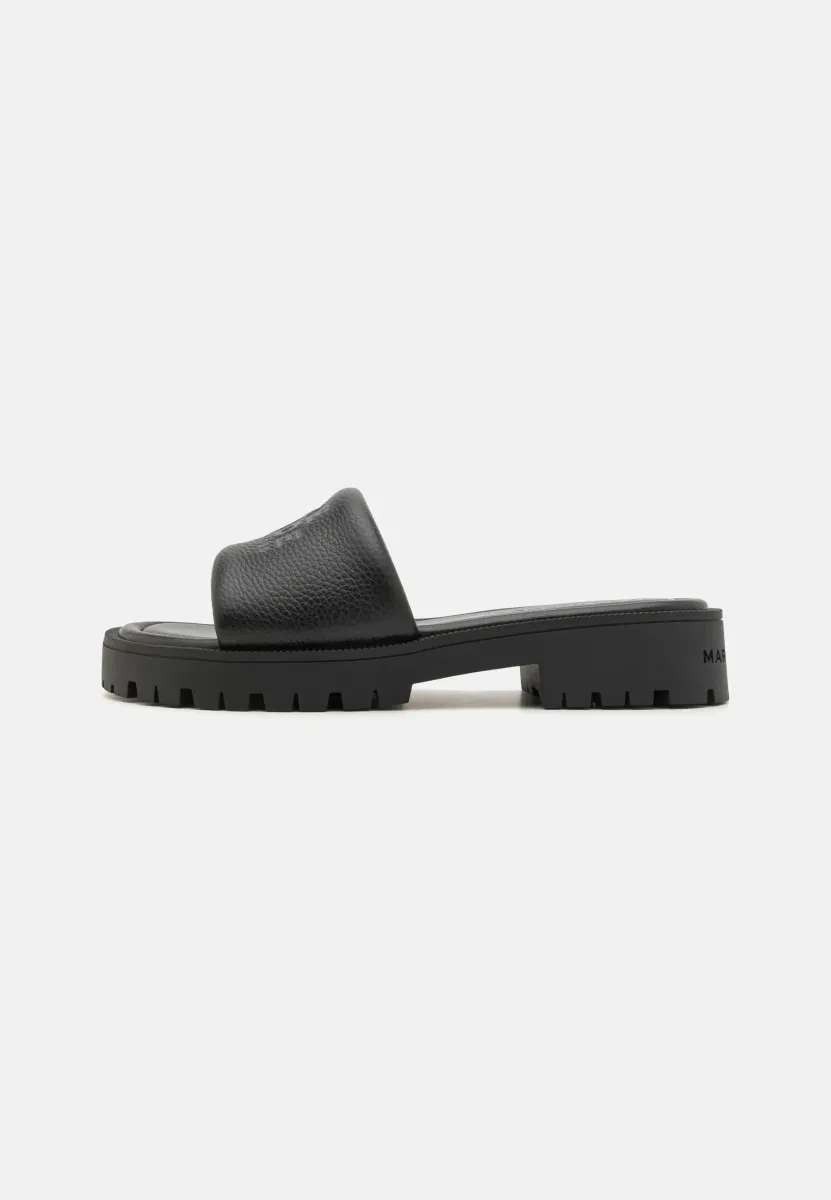 THE SLIDE - Pantolette flach - black