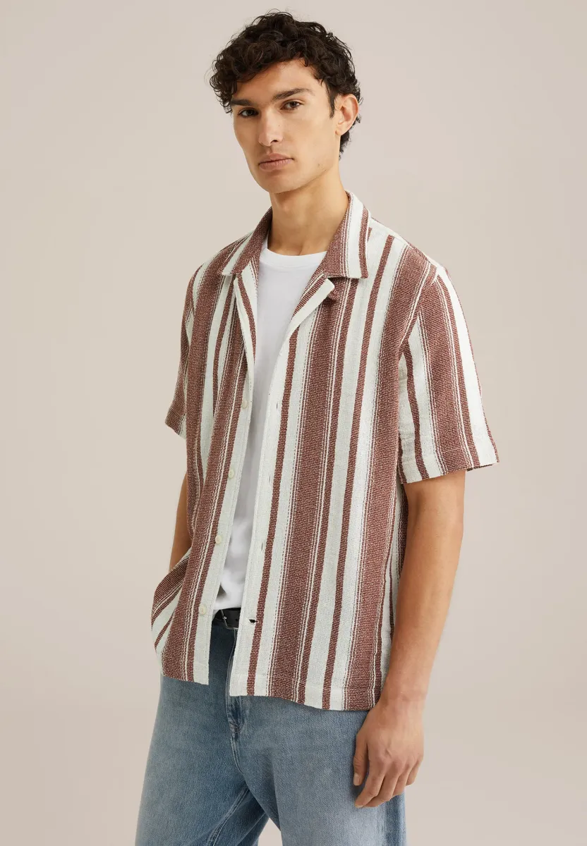 THE TEXTURED - Hemd - brown