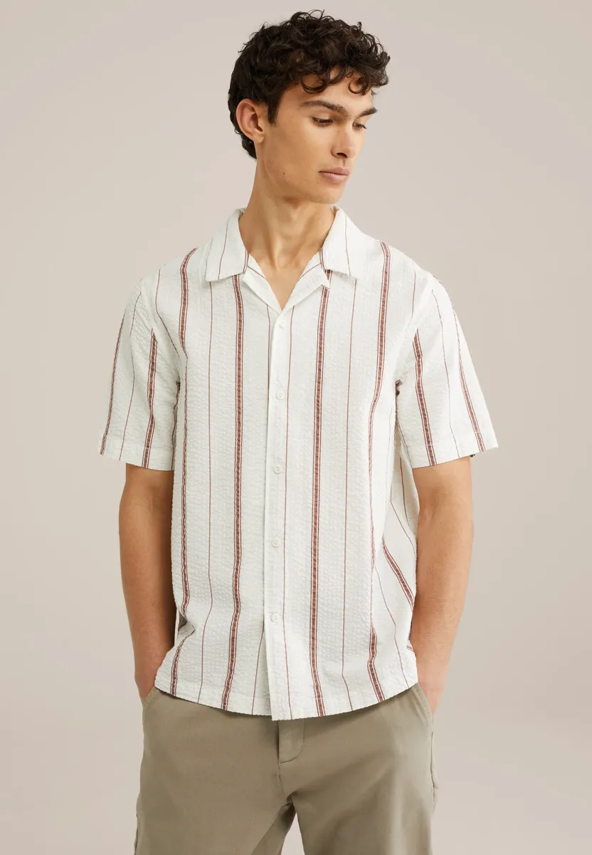 THE TEXTURED - Hemd - off white
