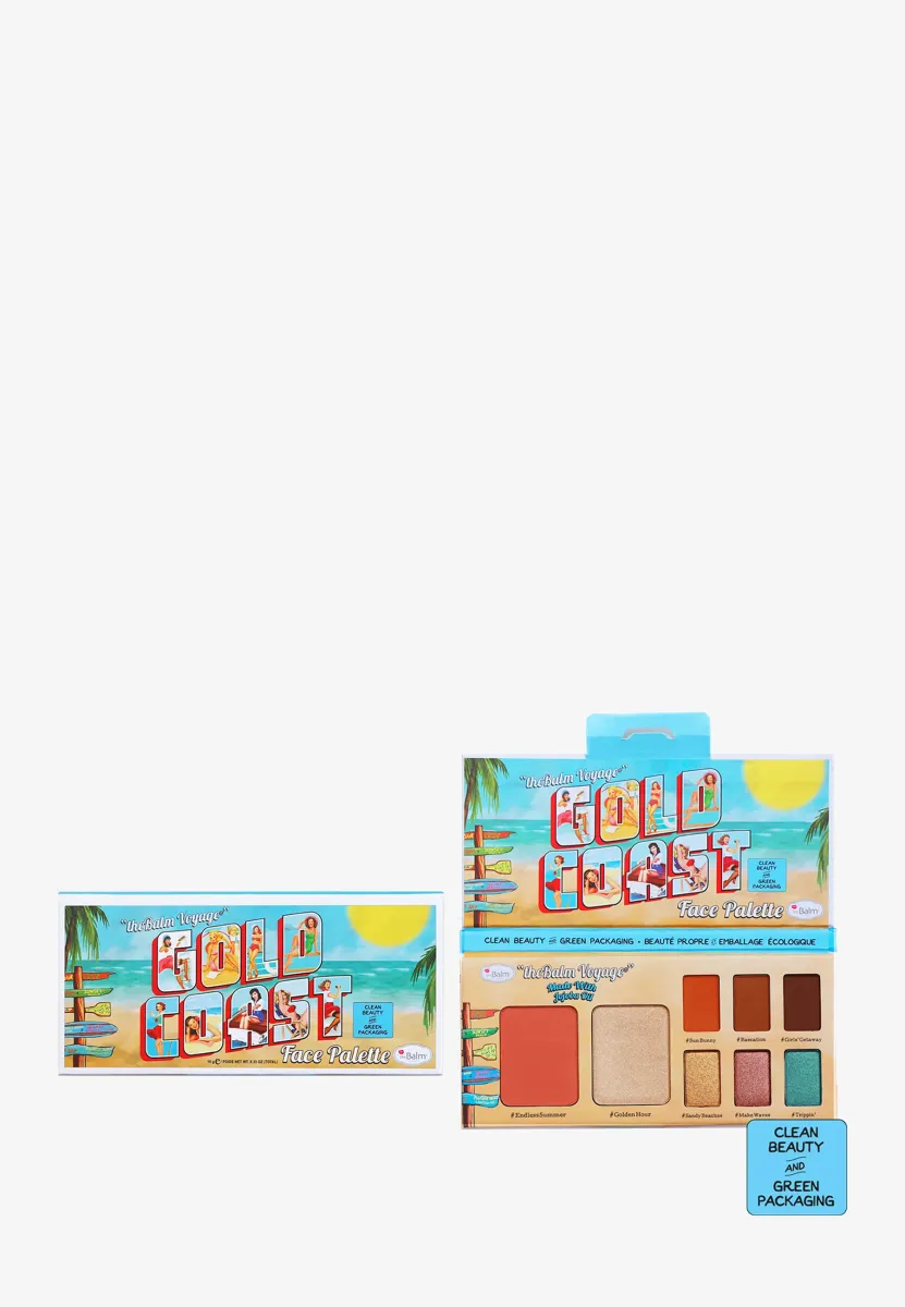 THEBALM VOYAGE- GOLD COAST PALETTE - Lidschatten