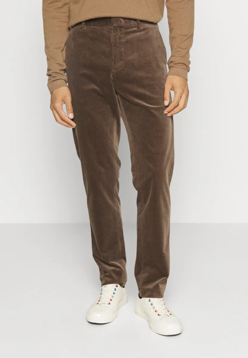 THEO - Stoffhose - shitake