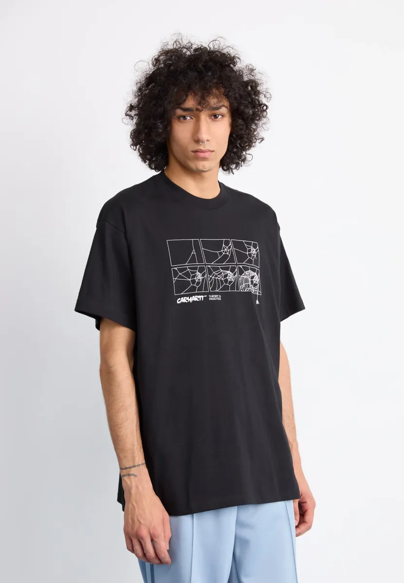THEORY AND PRACTICE - T-Shirt print - black