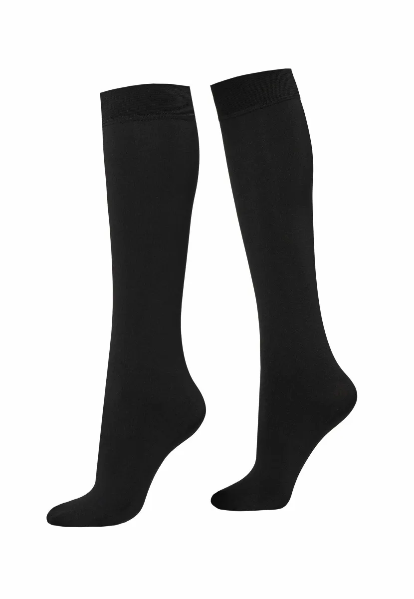 THERMO - Kniestrümpfe - schwarz