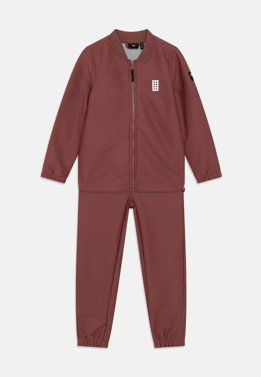 THERMO SET - Trainingsjacke - light bordeaux
