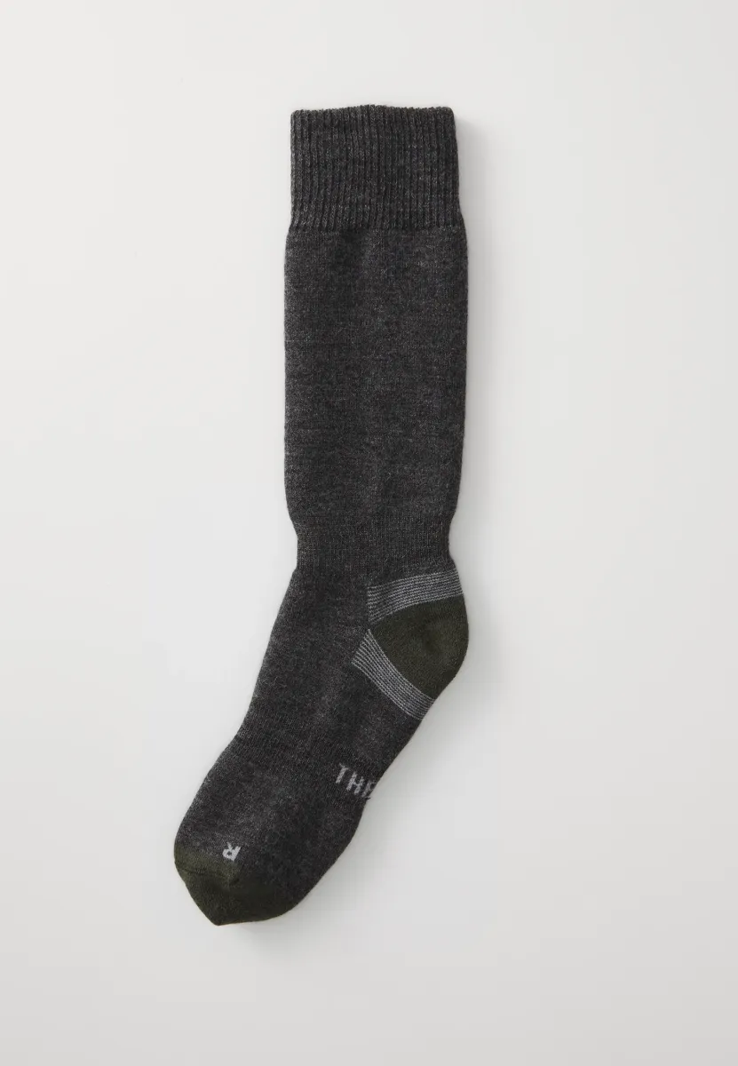 THERMO UNISEX - Sportsocken - asphalt/dark green