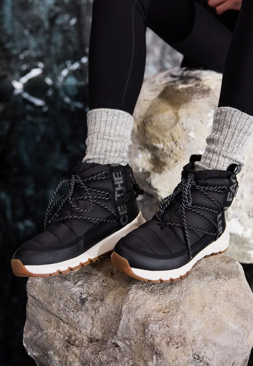 THERMOBALL - Snowboot/Winterstiefel - BLACK/GARDENIA WHITE