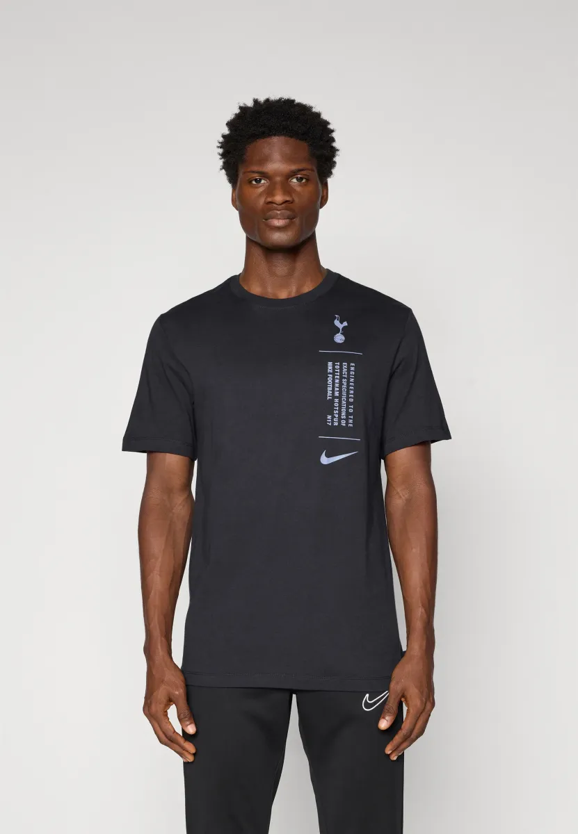 THFC FOOTBALL TEE - Vereinsmannschaften - black