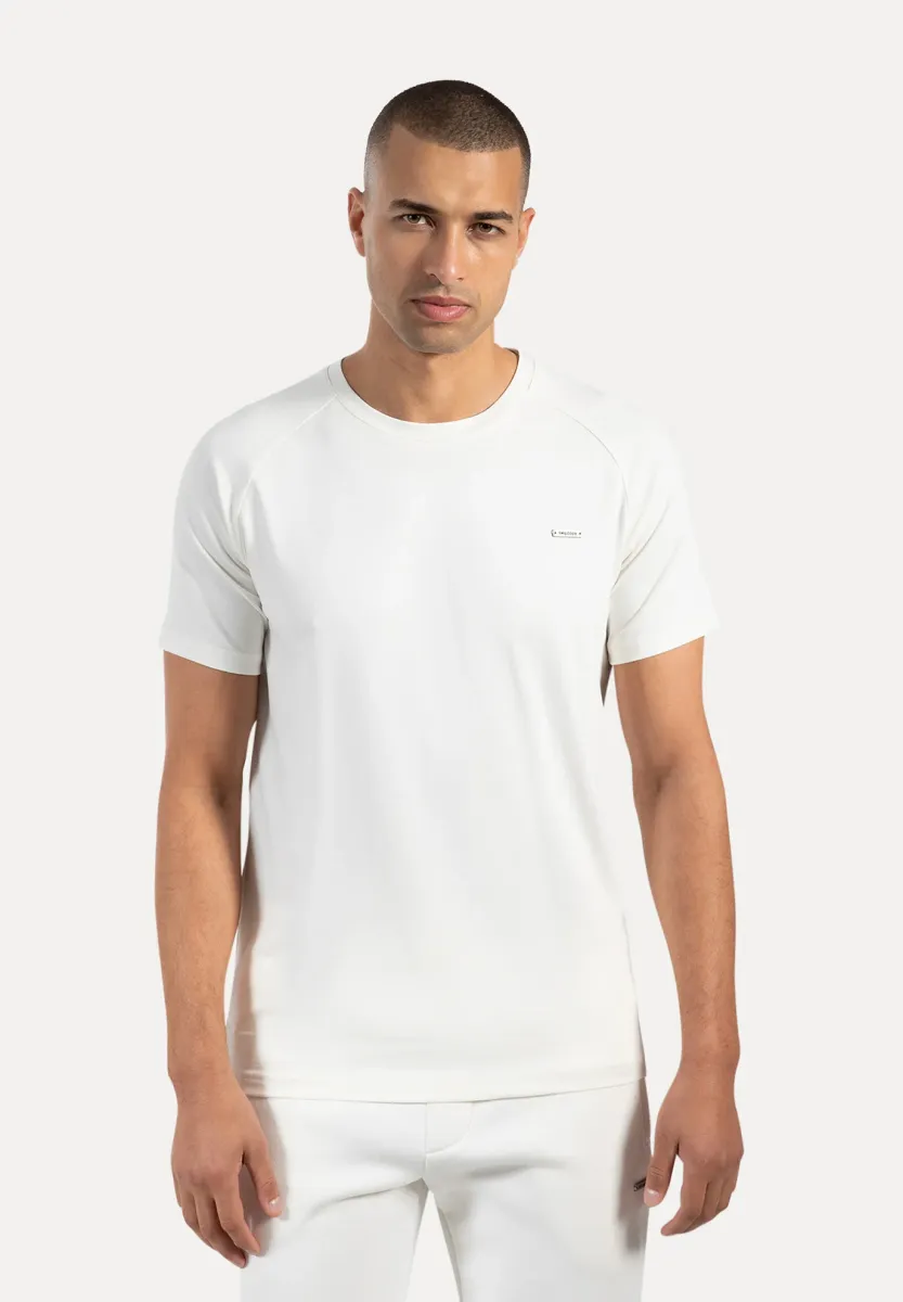 THILO BASIC TEE - Fitness / Yoga - creme