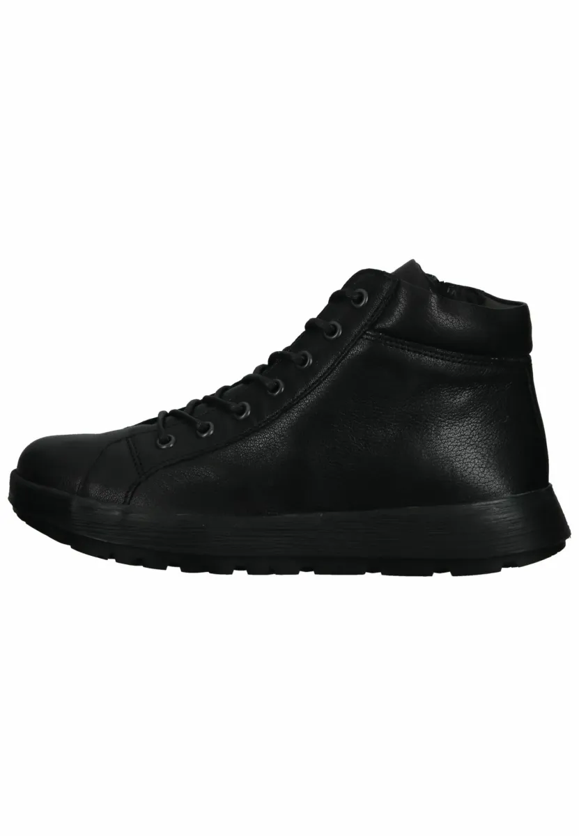 THINK STIEFELETTE - Schnürstiefelette - schwarz