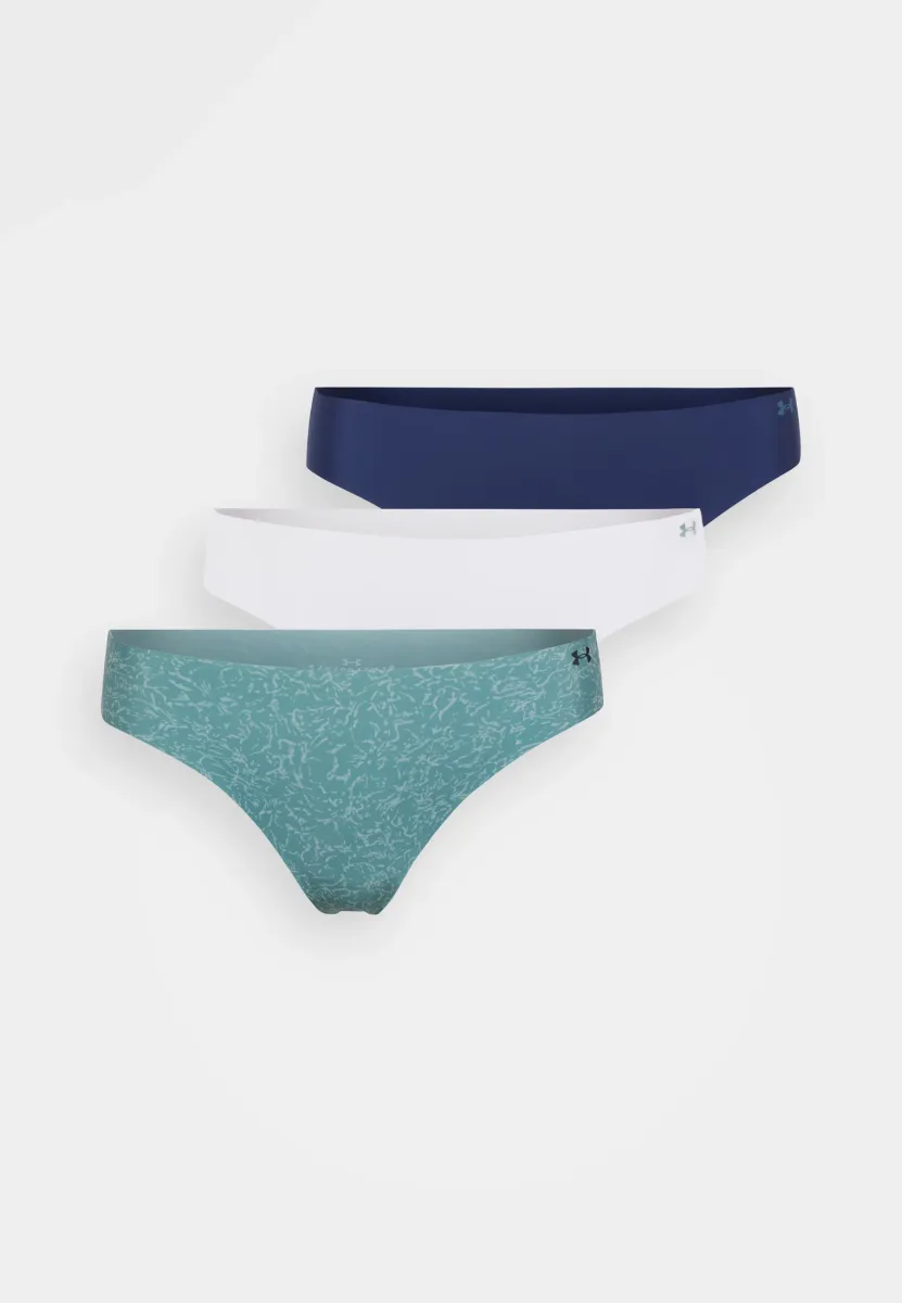 THONG PURE NO SHOW 3 PACK - String - jasper blue/halo gray/ washed navy