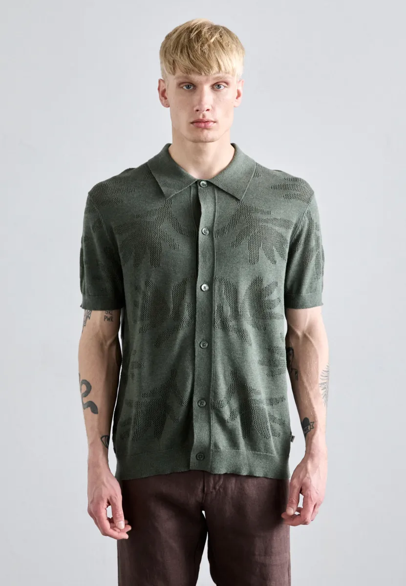 THOR  - Strickjacke - croc green