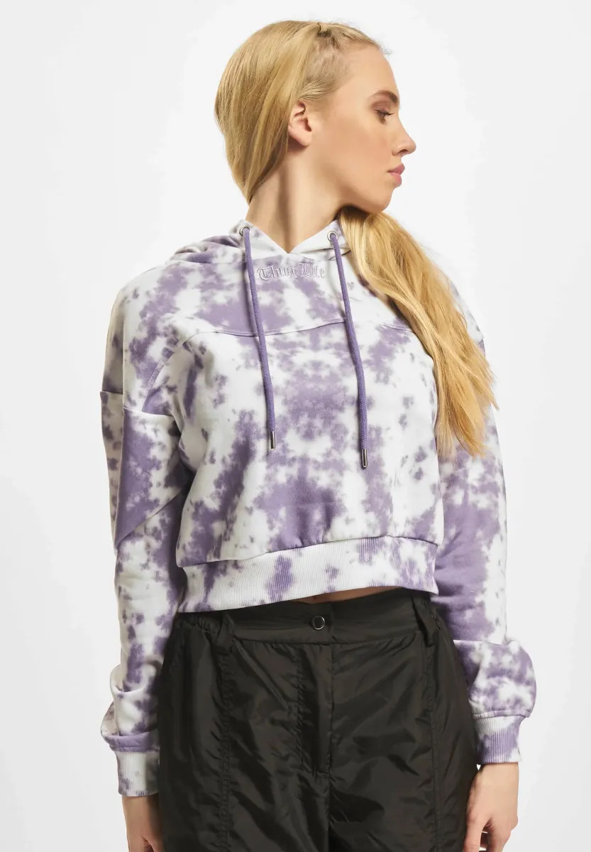 THUG LIFE DYSTOPIA  - Kapuzenpullover - purple