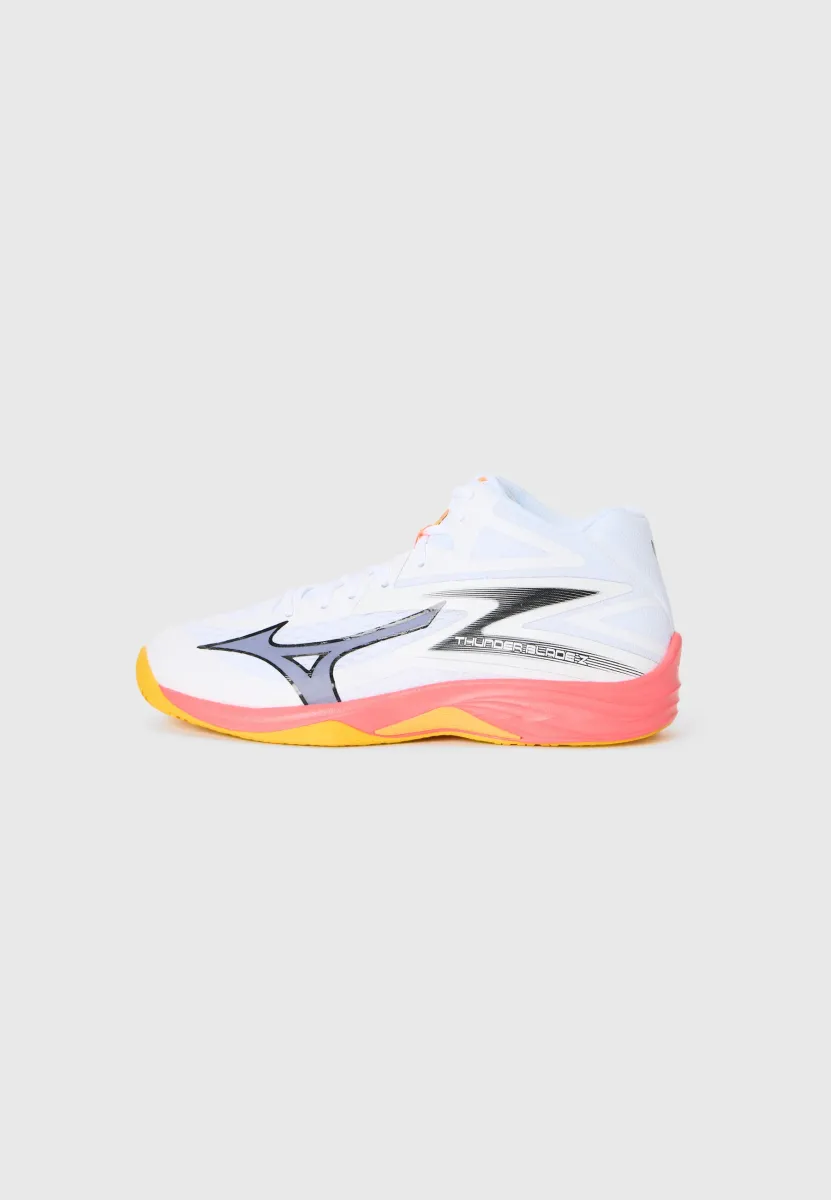 THUNDER BLADE Z - Volleyballschuh - white/fiery coral/citrus