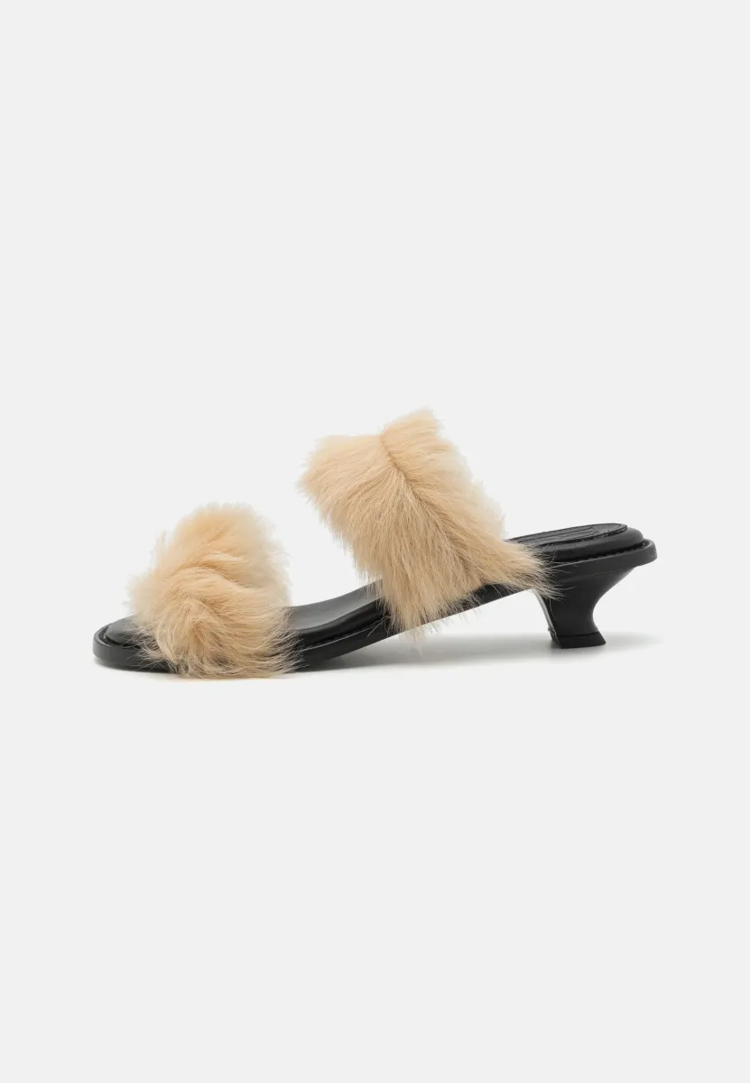 TIANNA - Pantolette hoch - oyster gray
