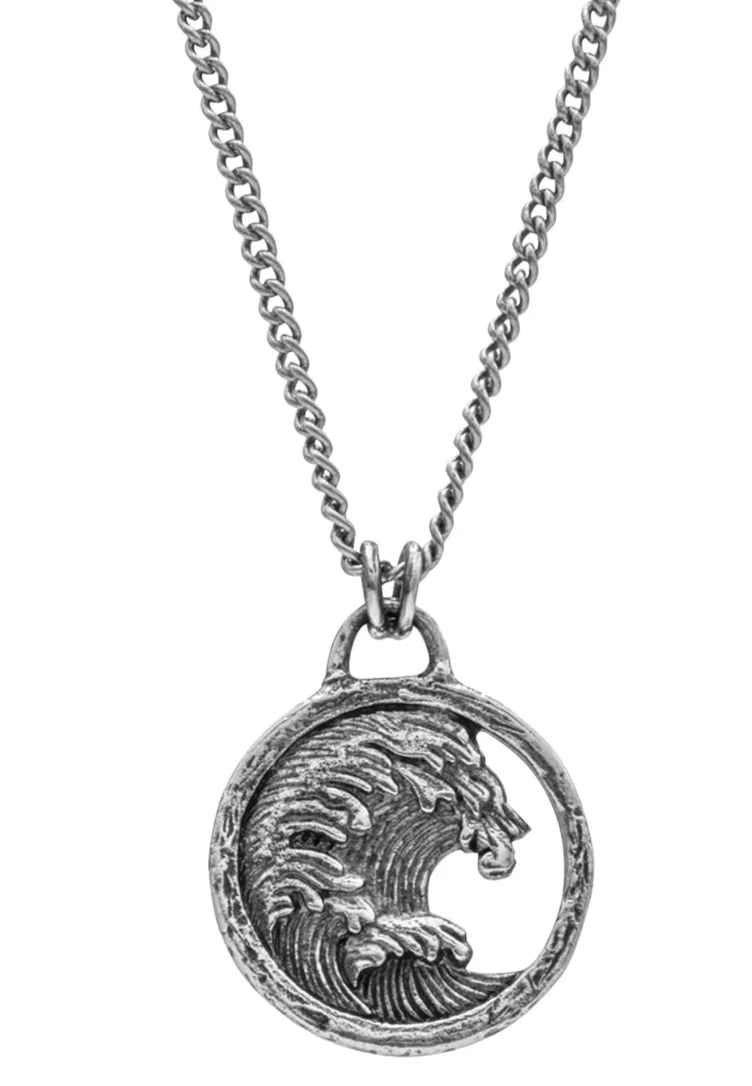 TIDE WAVE MARITIM - Halskette - silberfarben