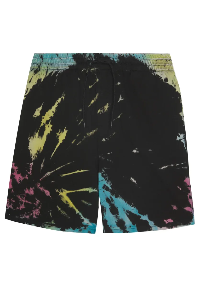 TIE DYE - Shorts - black
