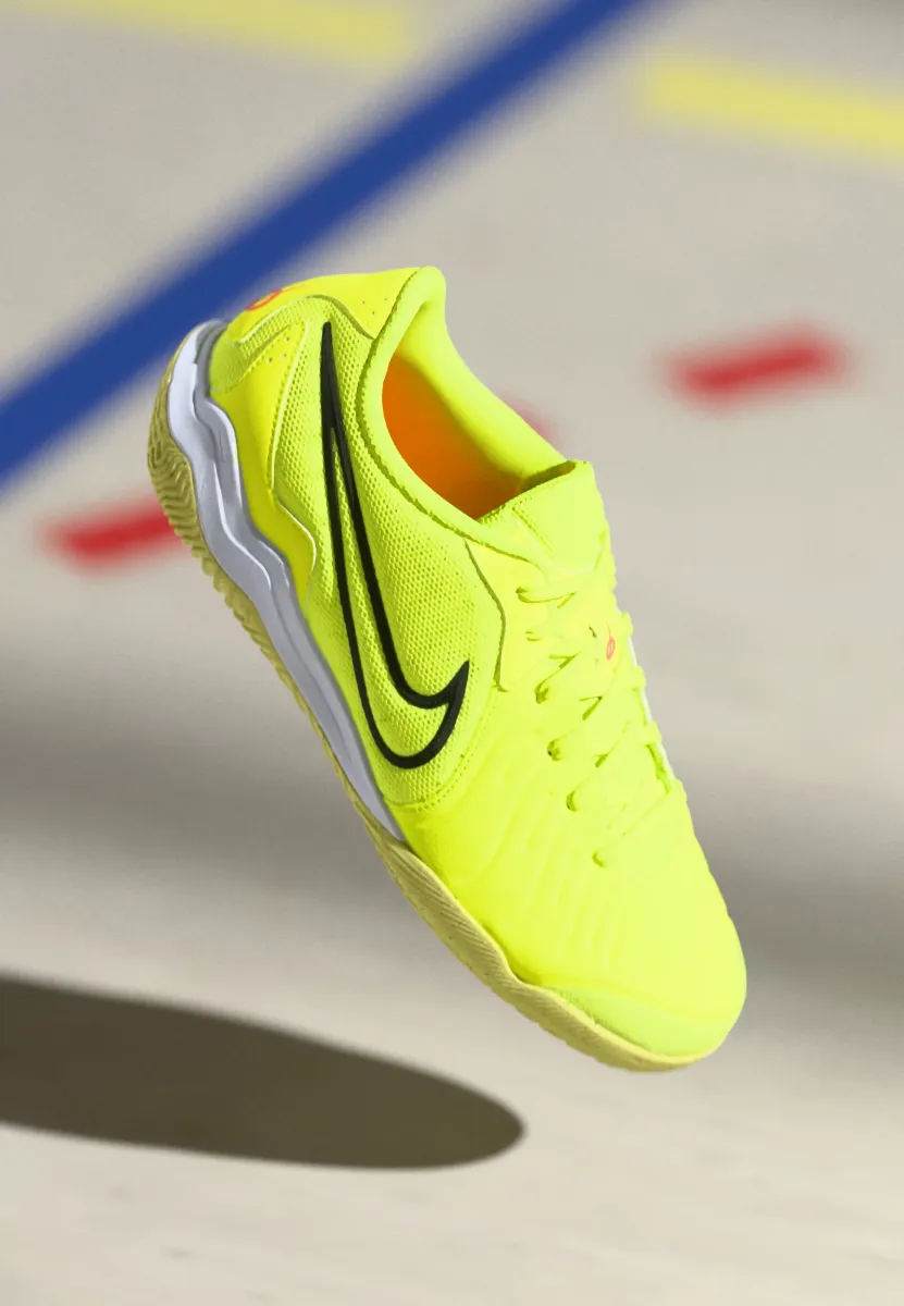 TIEMPO LEGEND 10 ACADEMY IC - Indoor-Fußballschuhe - volt/black