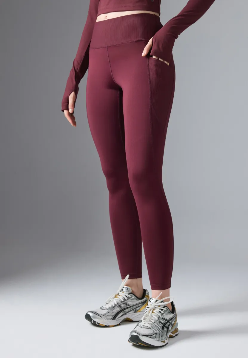 Tights - bordeaux