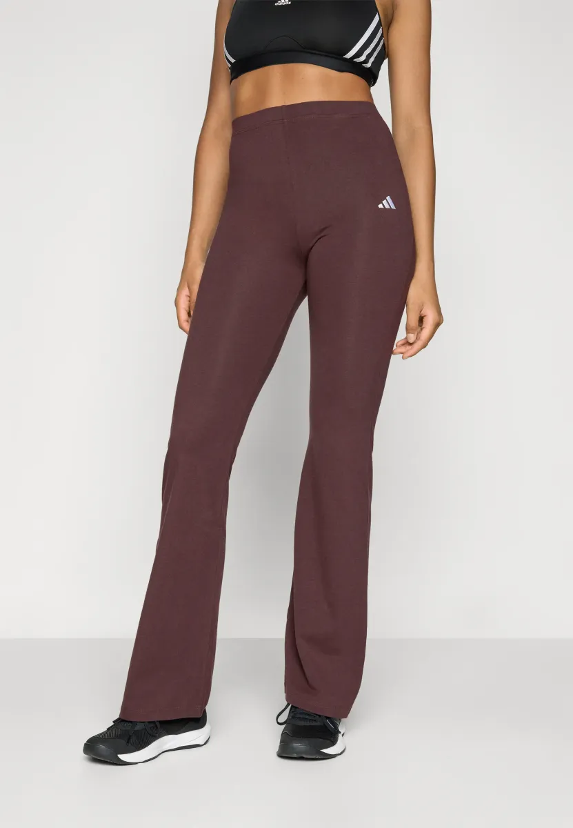 Tights - shadow brown/white
