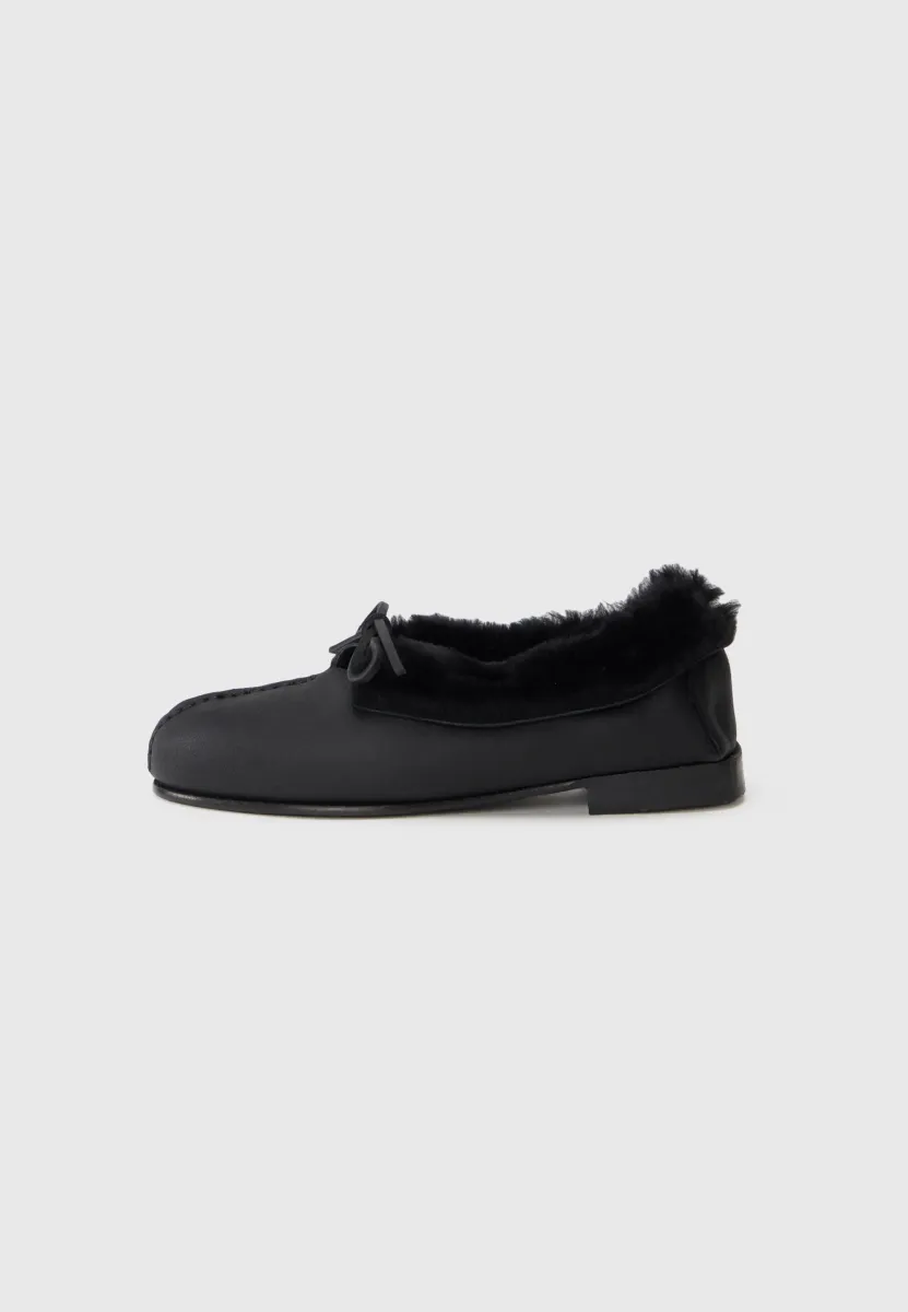 TILLA - Schnürer - black