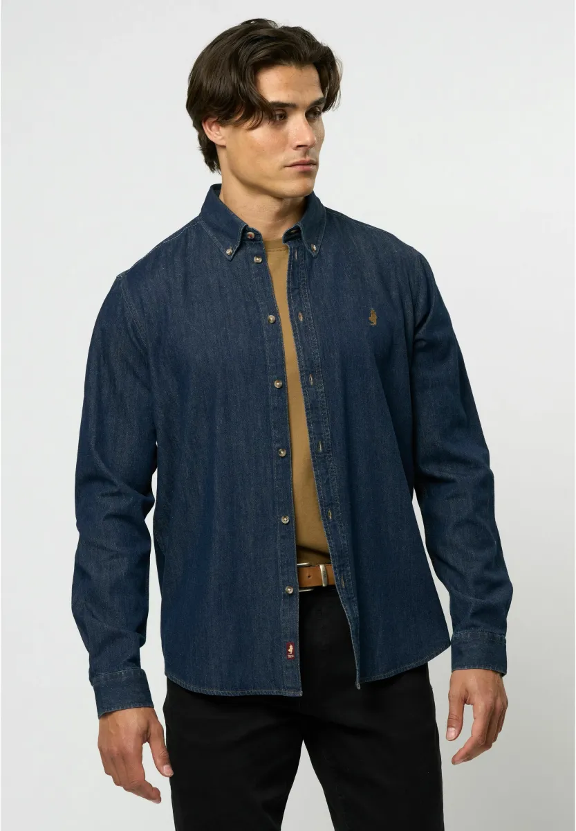 TIM - Hemd - dark denim