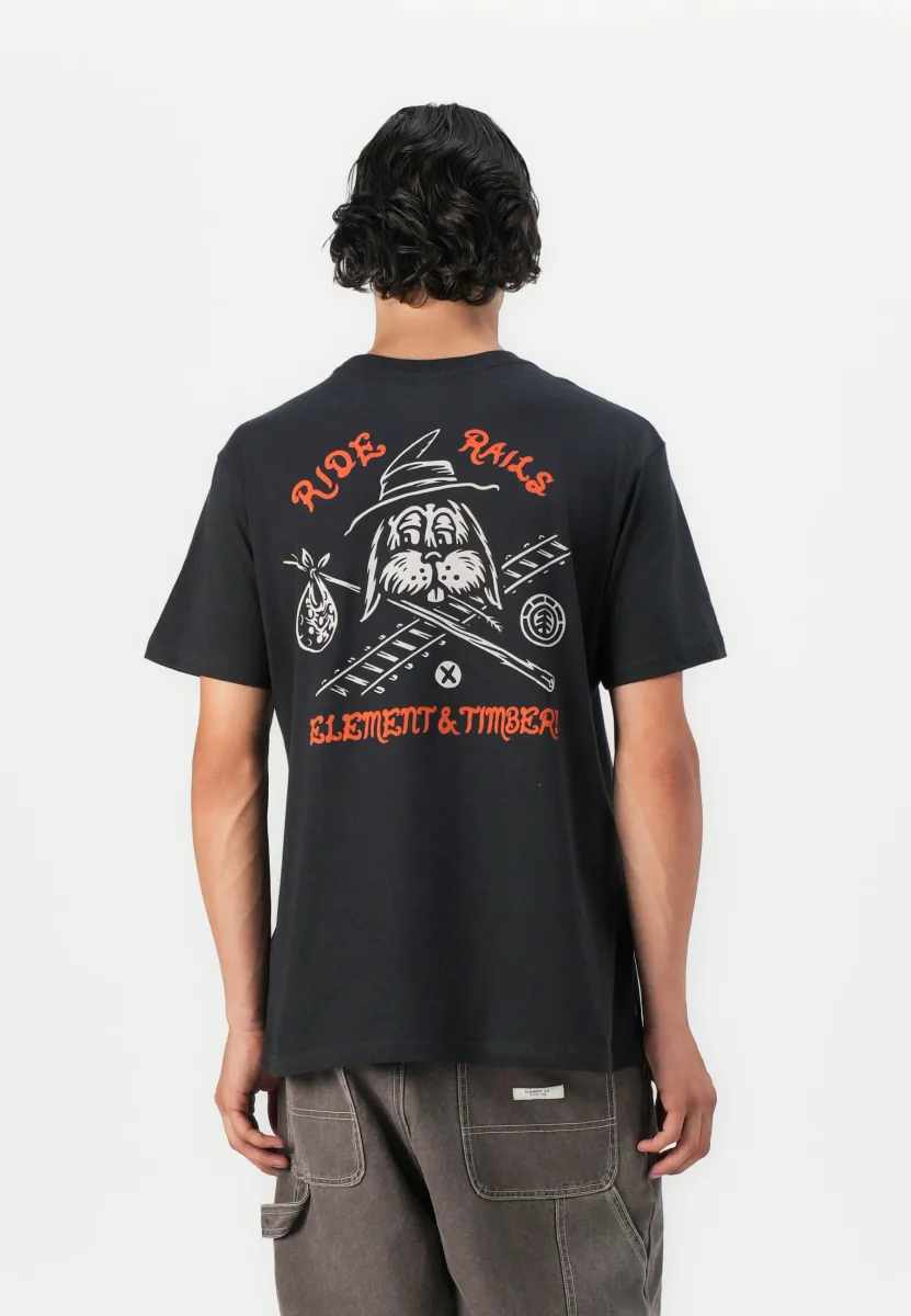 TIMBER HOBOS - T-Shirt print - tarmac