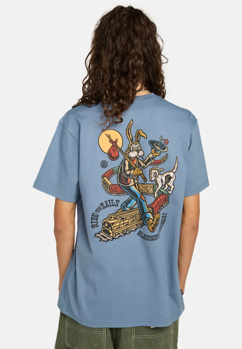 TIMBER ON TRACK - T-Shirt print - bmk
