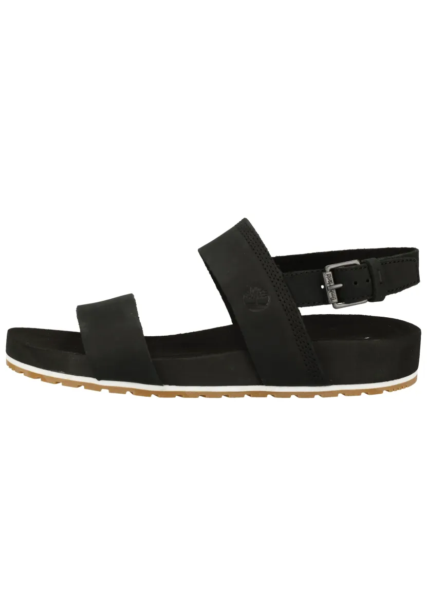 TIMBERLAND SANDALEN - Riemensandalette - black 0011