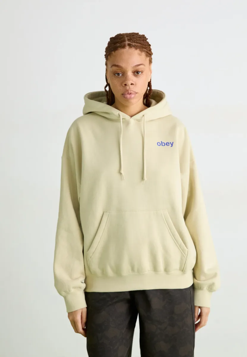 TIME BAGGY RELAXED HOOD - Kapuzenpullover - sand