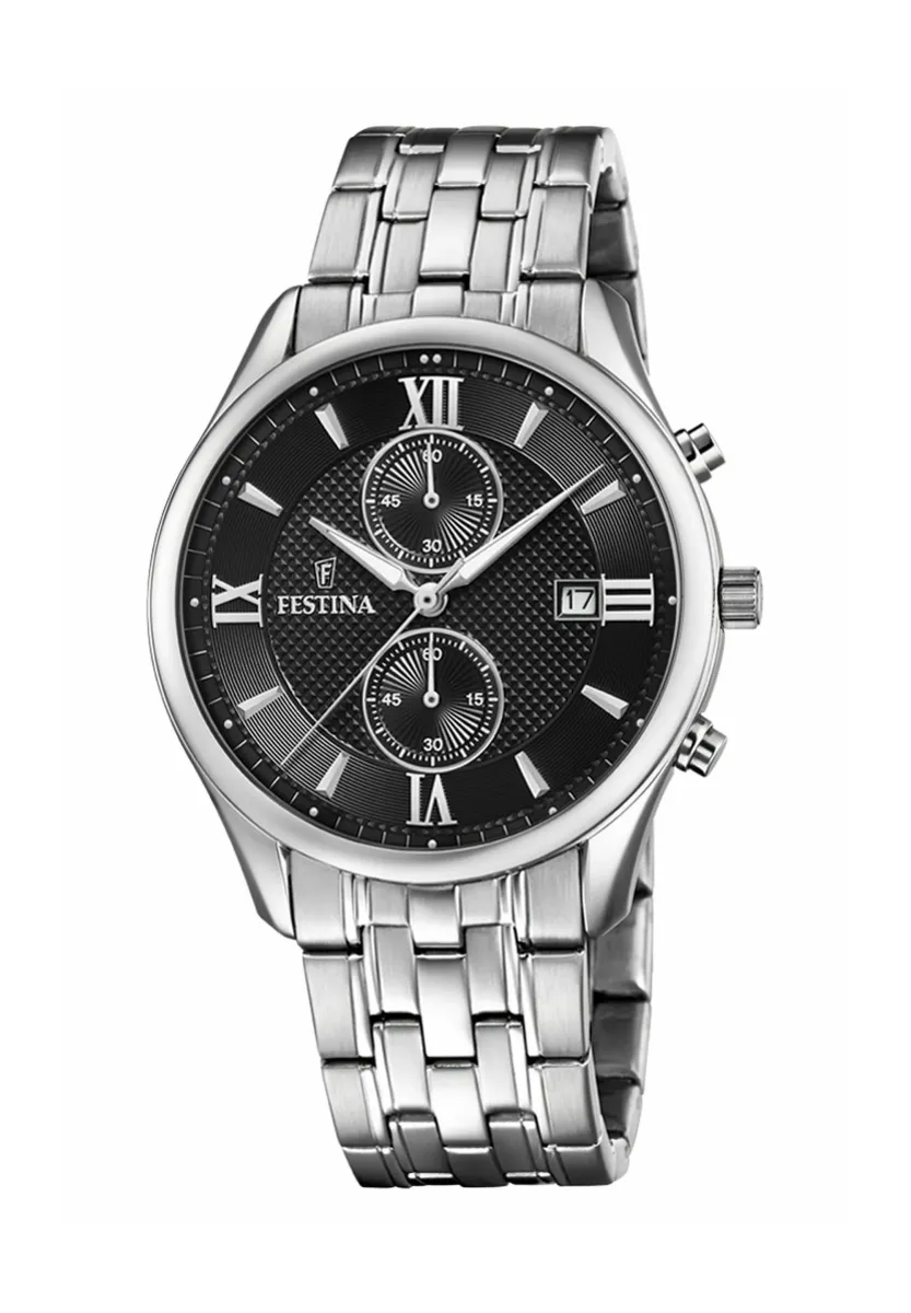 TIMELESS - Chronograph - black