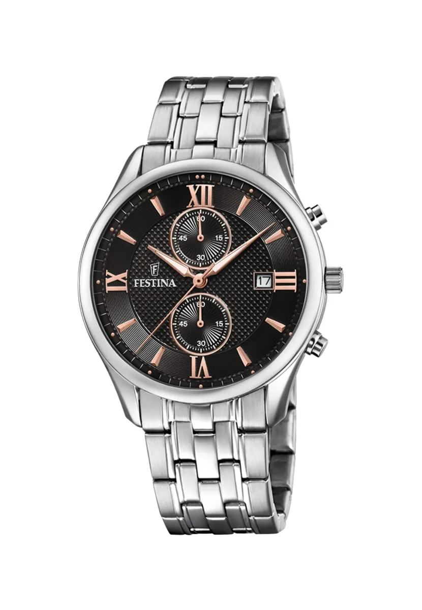 TIMELESS - Chronograph - black
