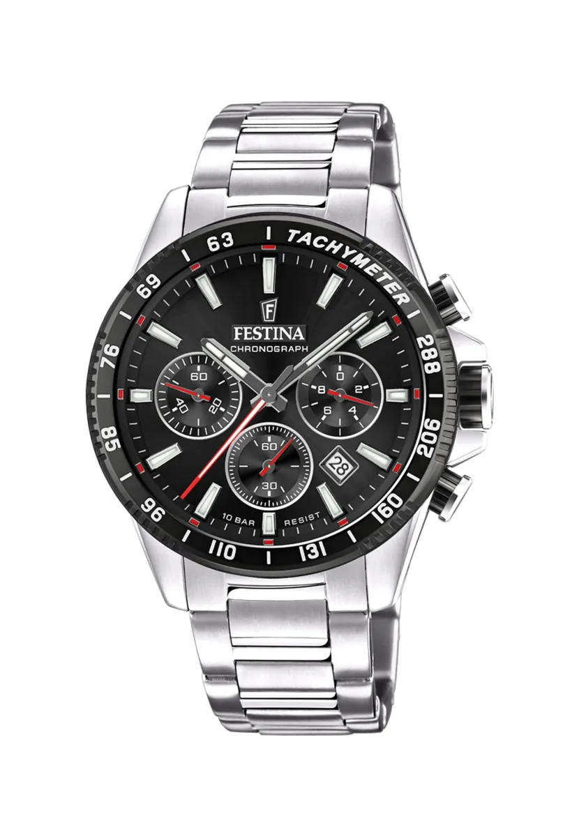 TIMELESS  - Chronograph - black