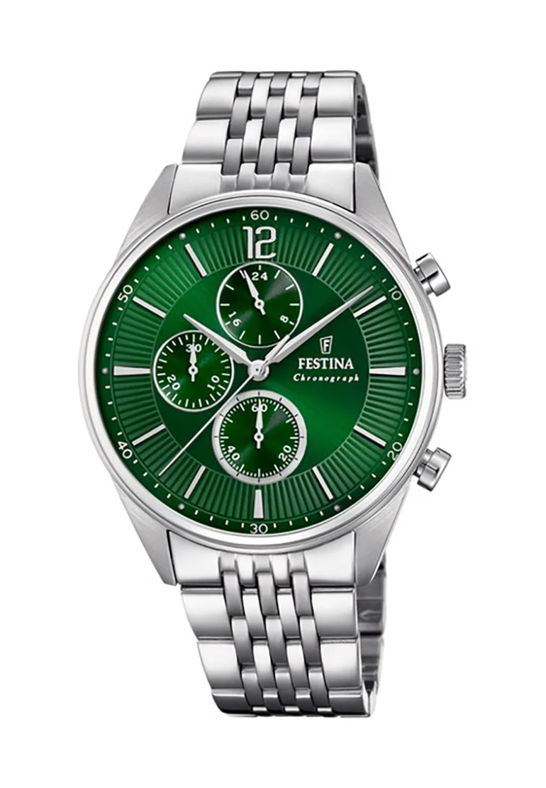TIMELESS - Chronograph - green