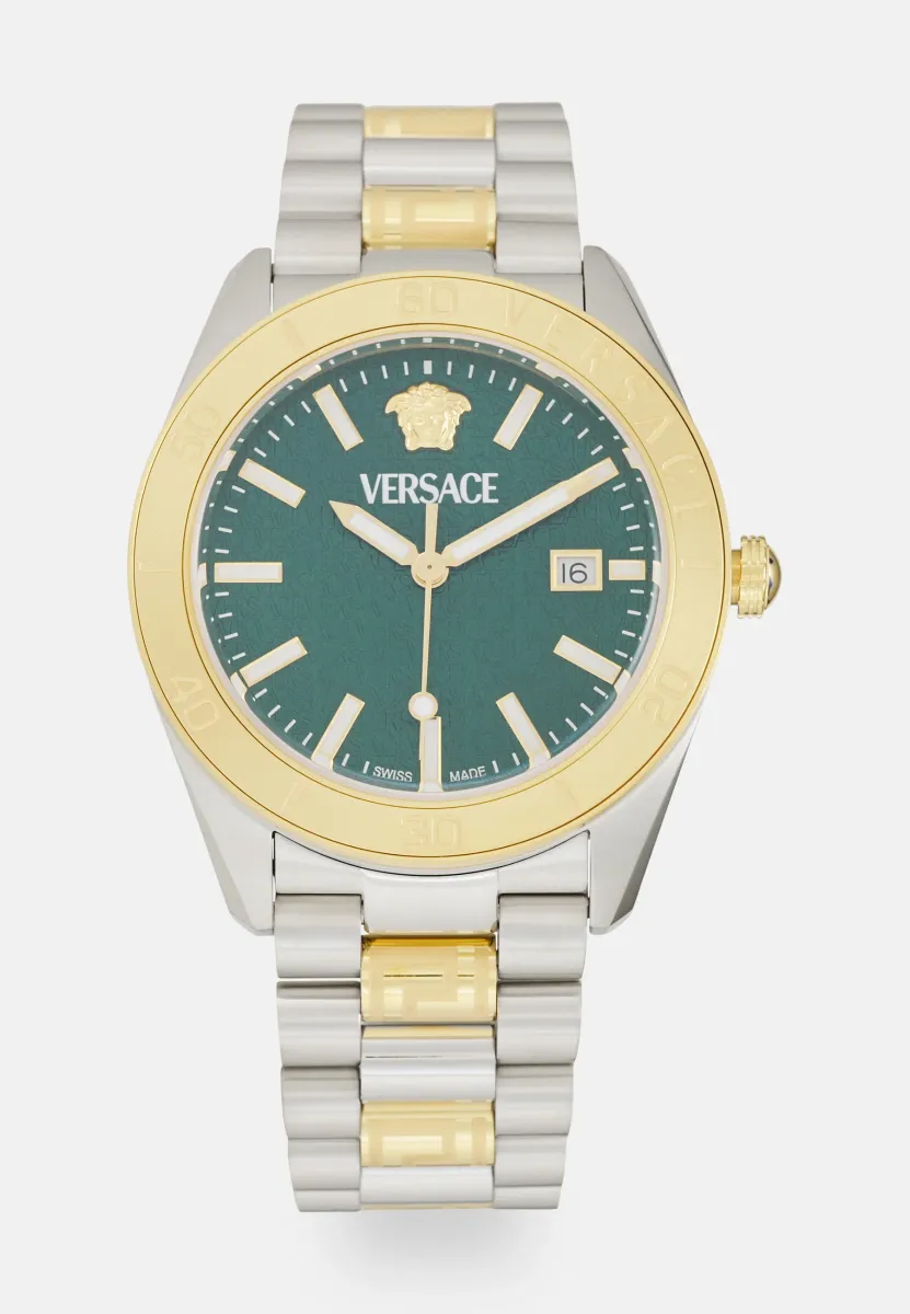 TIMELESS.V.DOME(WC-8E) - Uhr - dark green/silver/gold-coloured