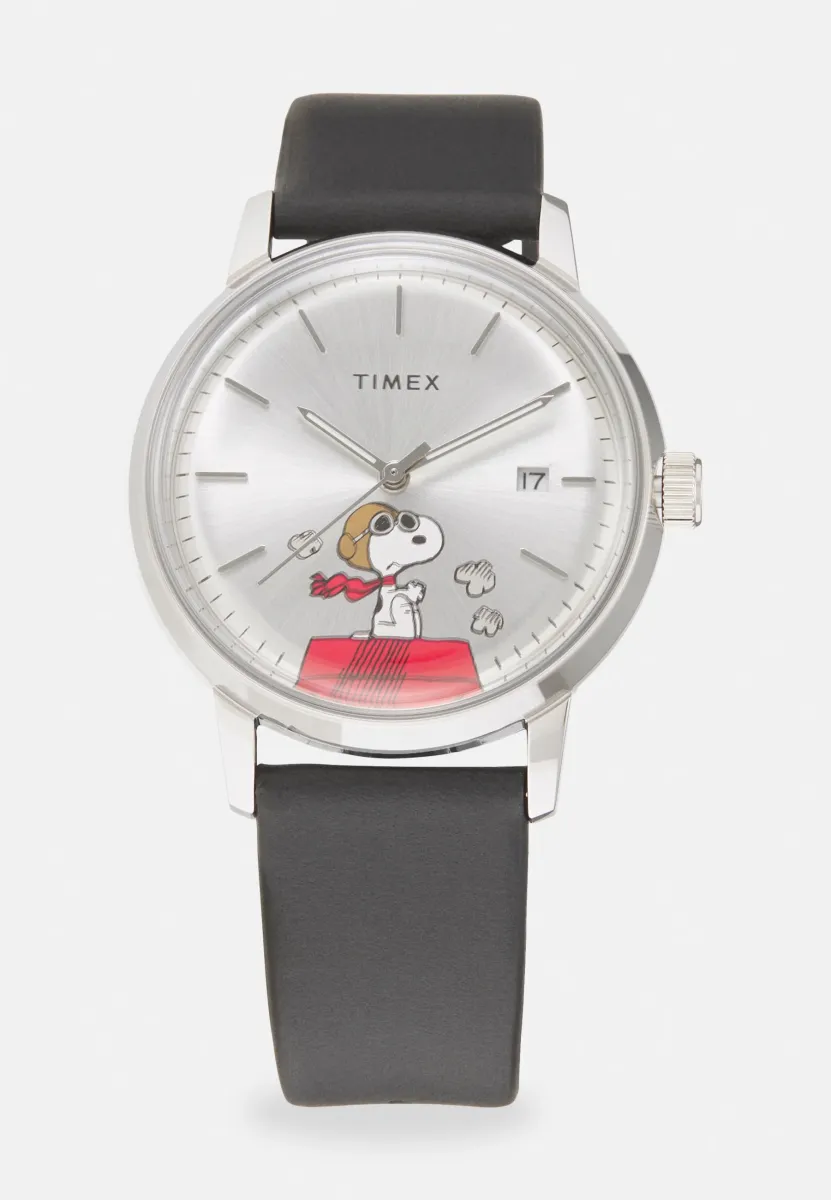 Timex x Peanuts Marlin Automatic Snoopy Flying Ace - Uhr - black