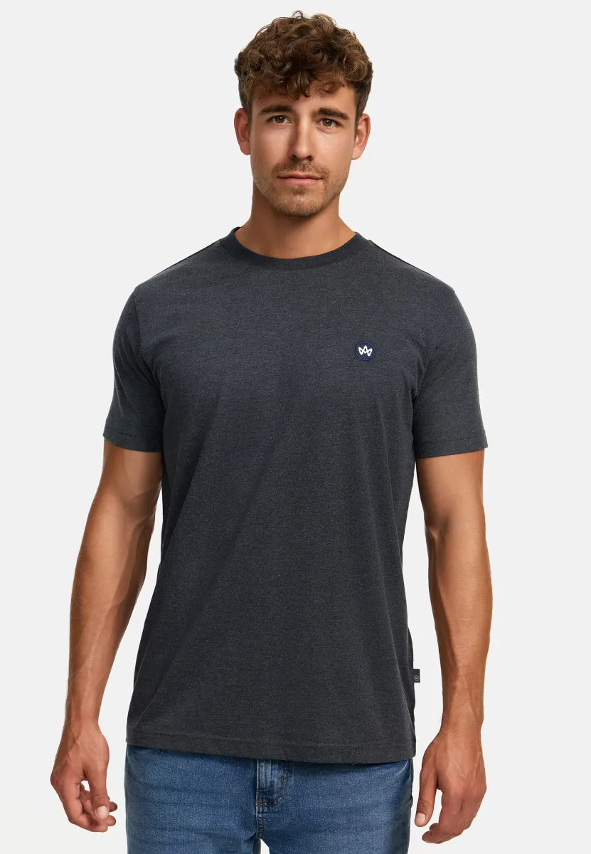 TIMMI - T-Shirt print - charcoal mel