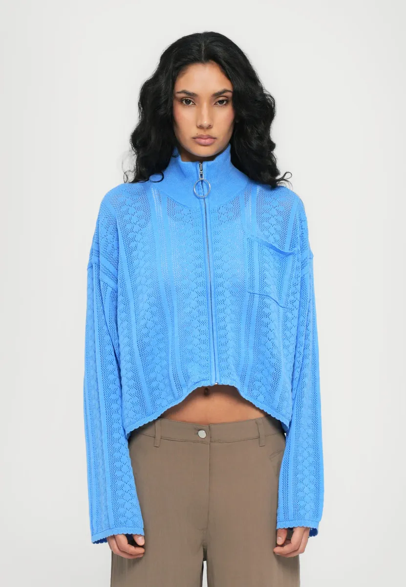 TINE CARDIGAN - Strickjacke - blue