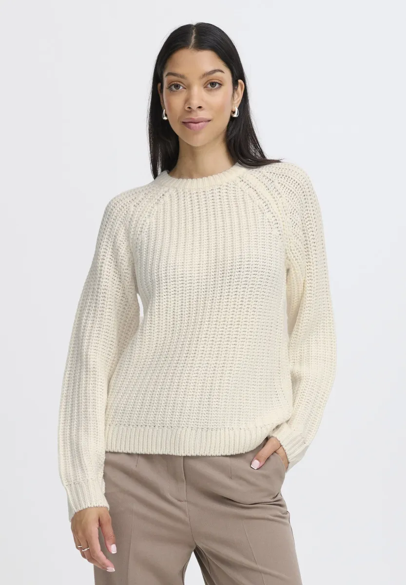 TINKA ONECK - Strickpullover - marshmallow