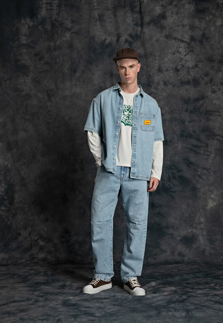 TINNER UNISEX - Hemd - light blue