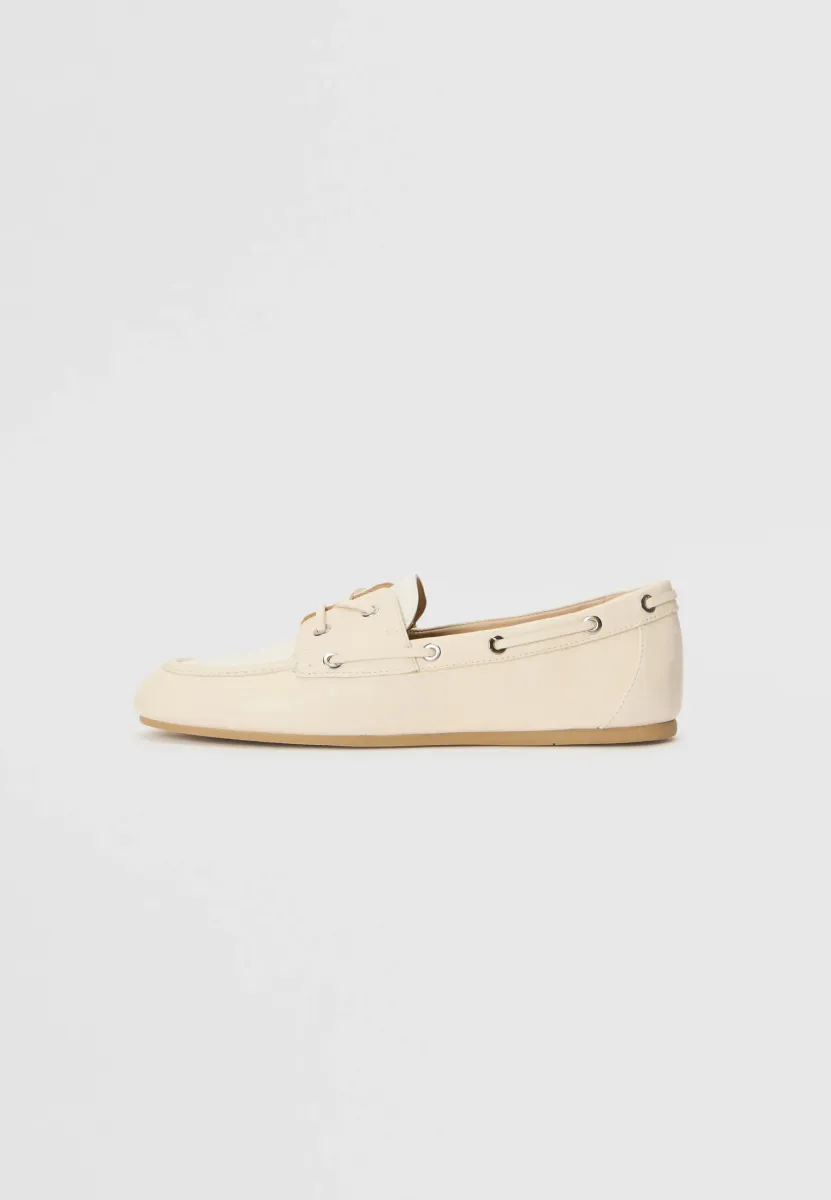 TINSLEY - Mokassin - linen/cream