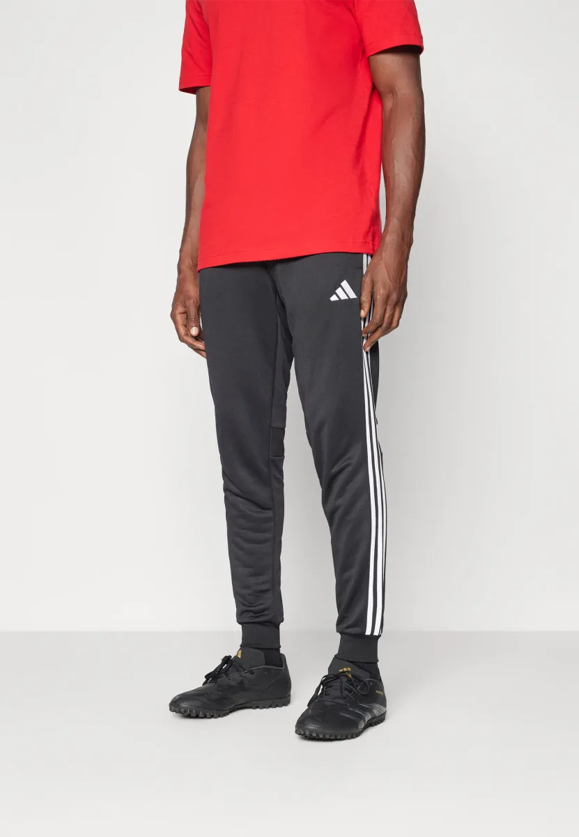 TIRO ESSENTIALS SWEATPANT - Jogginghose - black/white