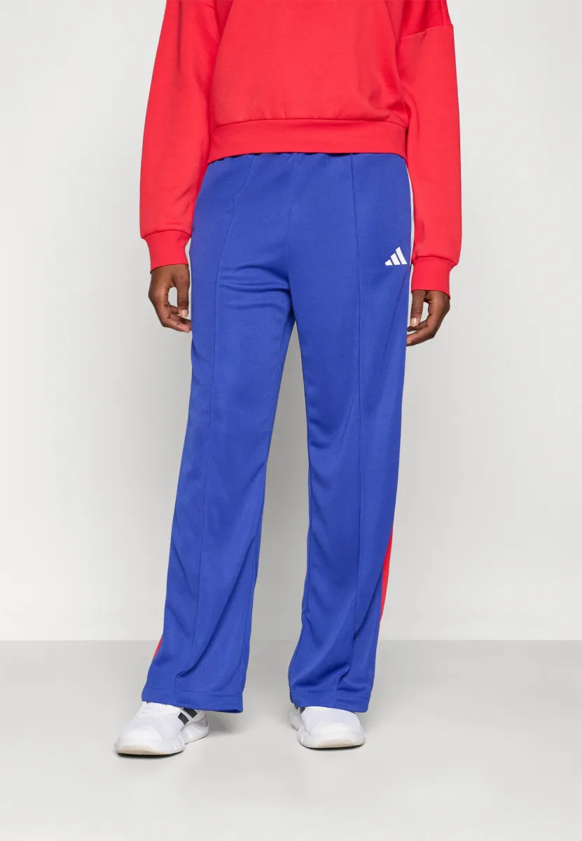 TIRO - Jogginghose - semi lucid blue/pure ruby/white