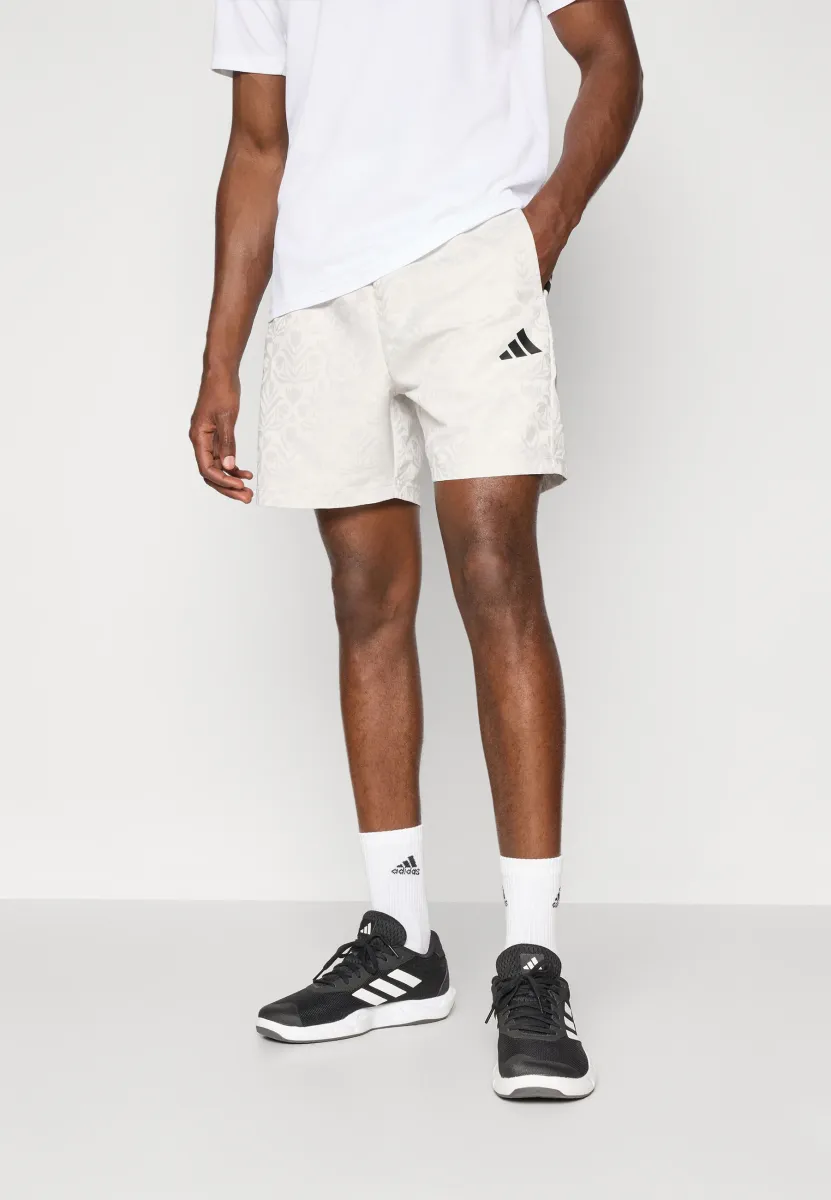 TIRO  - Kurze Sporthose - grey one/black