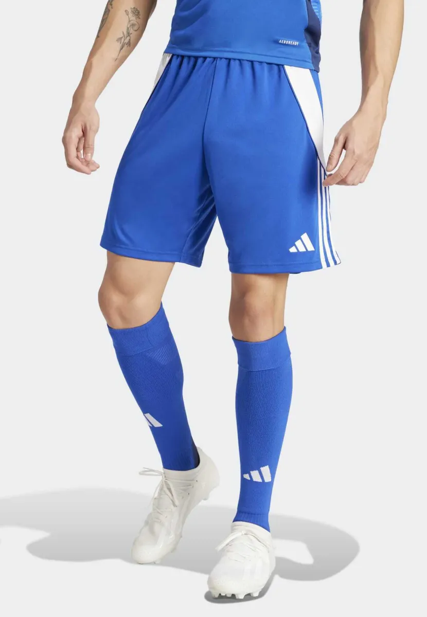 TIRO24 SHORT - Kurze Sporthose - team royal blue/white