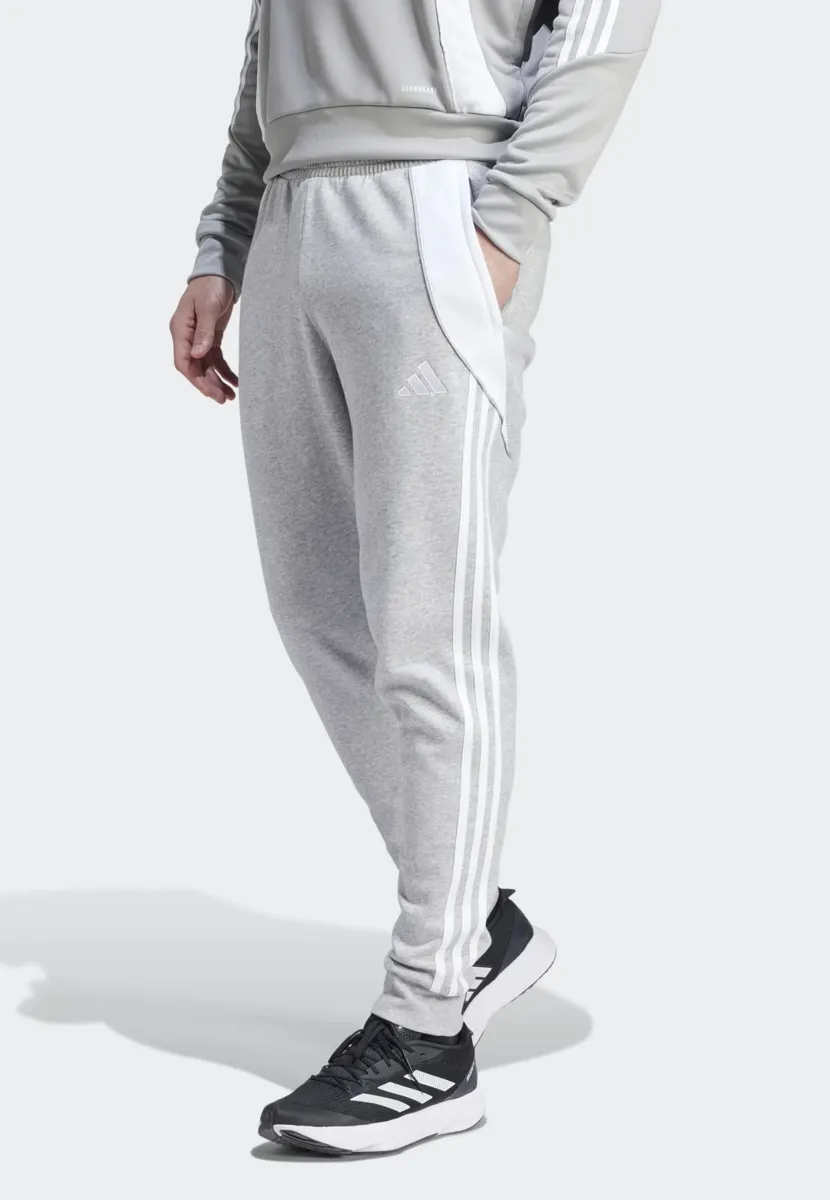 TIRO24 SWEAT PANT - Jogginghose - medium grey heather/white