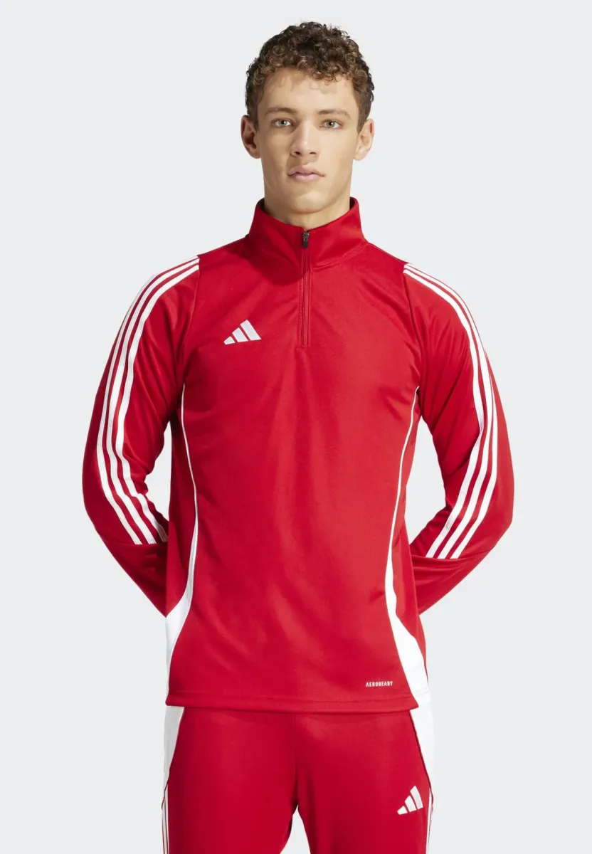 TIRO24 TRAINING TOP - Langarmshirt - team power red white