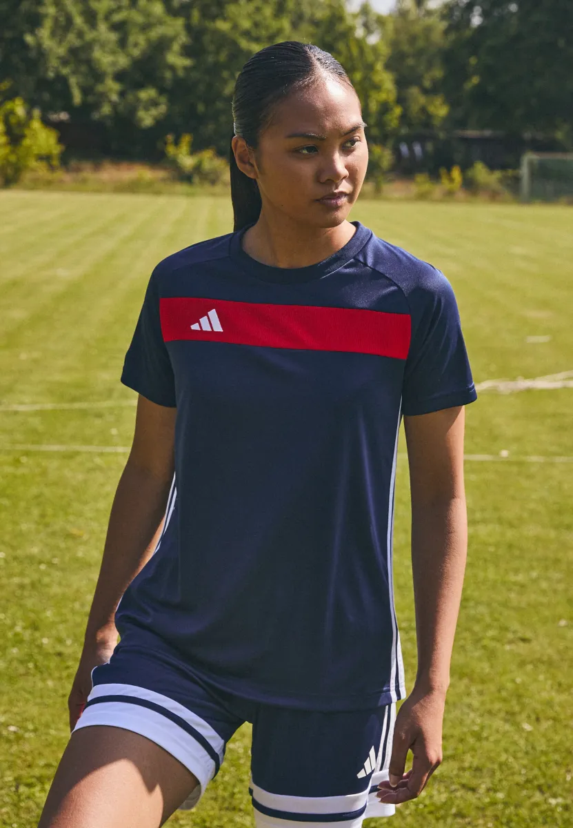 TIRO25 ESSENTIALS JERSEY - T-Shirt print - team navy red