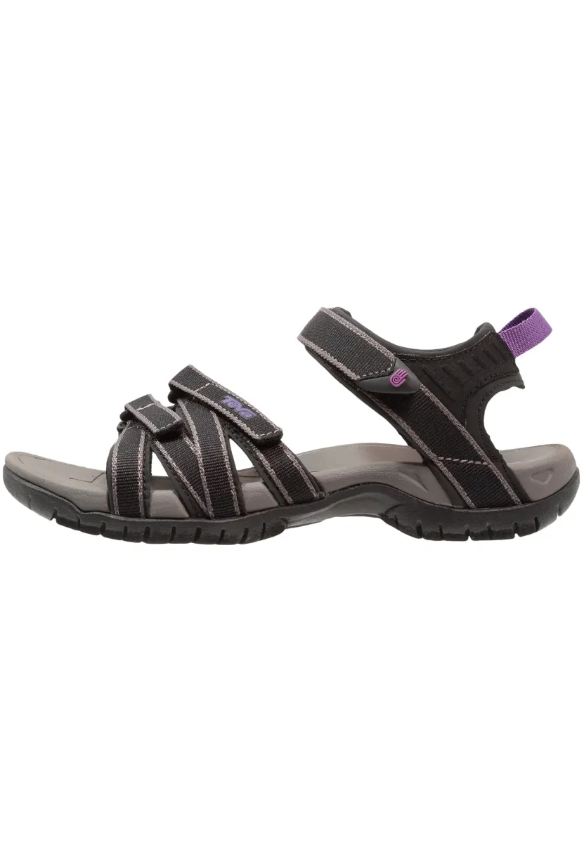 TIRRA - Trekkingsandale - black/grey