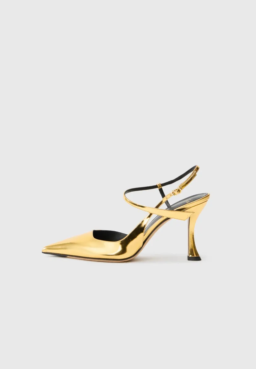 TITA - High Heel Pumps - golden-coloured