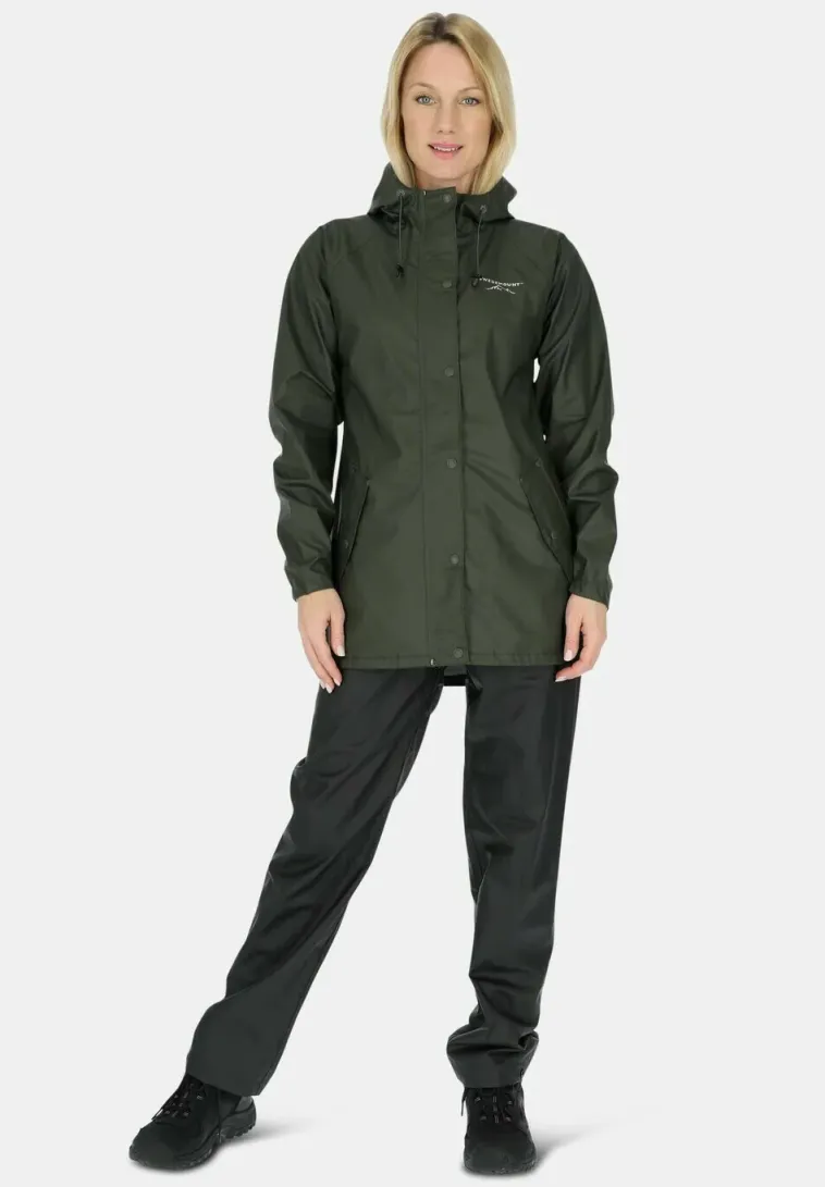 TJÄRNÖ SET - Stoffhose - olive black
